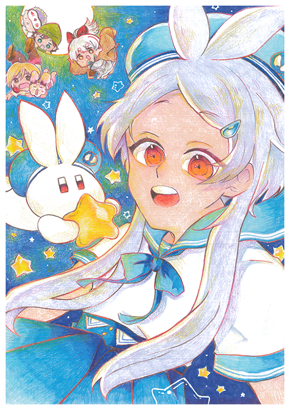 イラスト部門（高校生対象）安西 凛奈さん