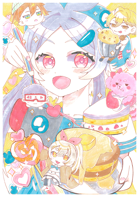 イラスト部門（中学生対象）鈴木 実桜さん